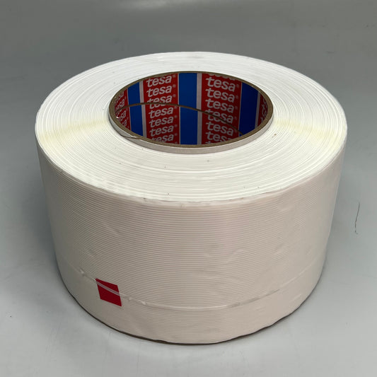 TESA Tear Tape Aggressive Adhesive 19991.25 Yds x 0.2" White 53490-00004-10