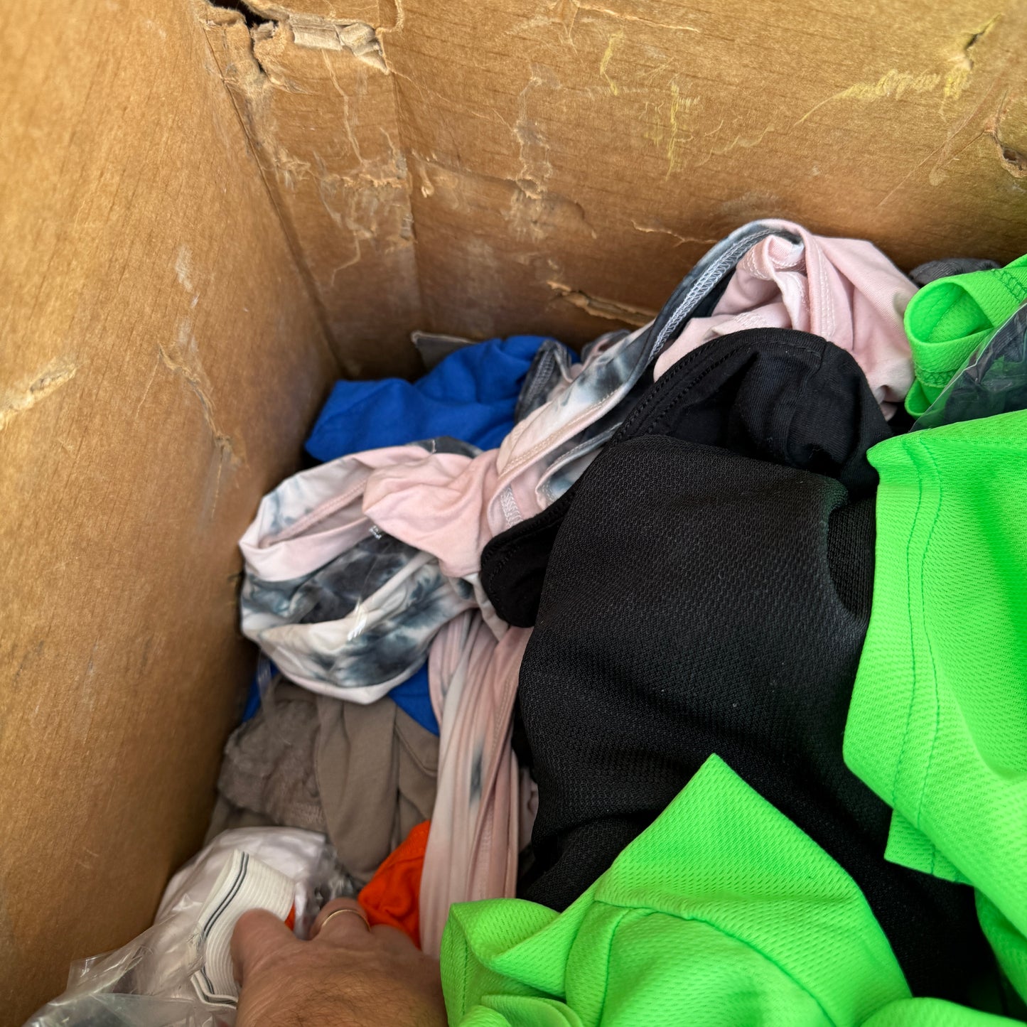 ZA@ Pallet of MIXED Men’s Women’s, & Children’s Clothing, (AS-IS)