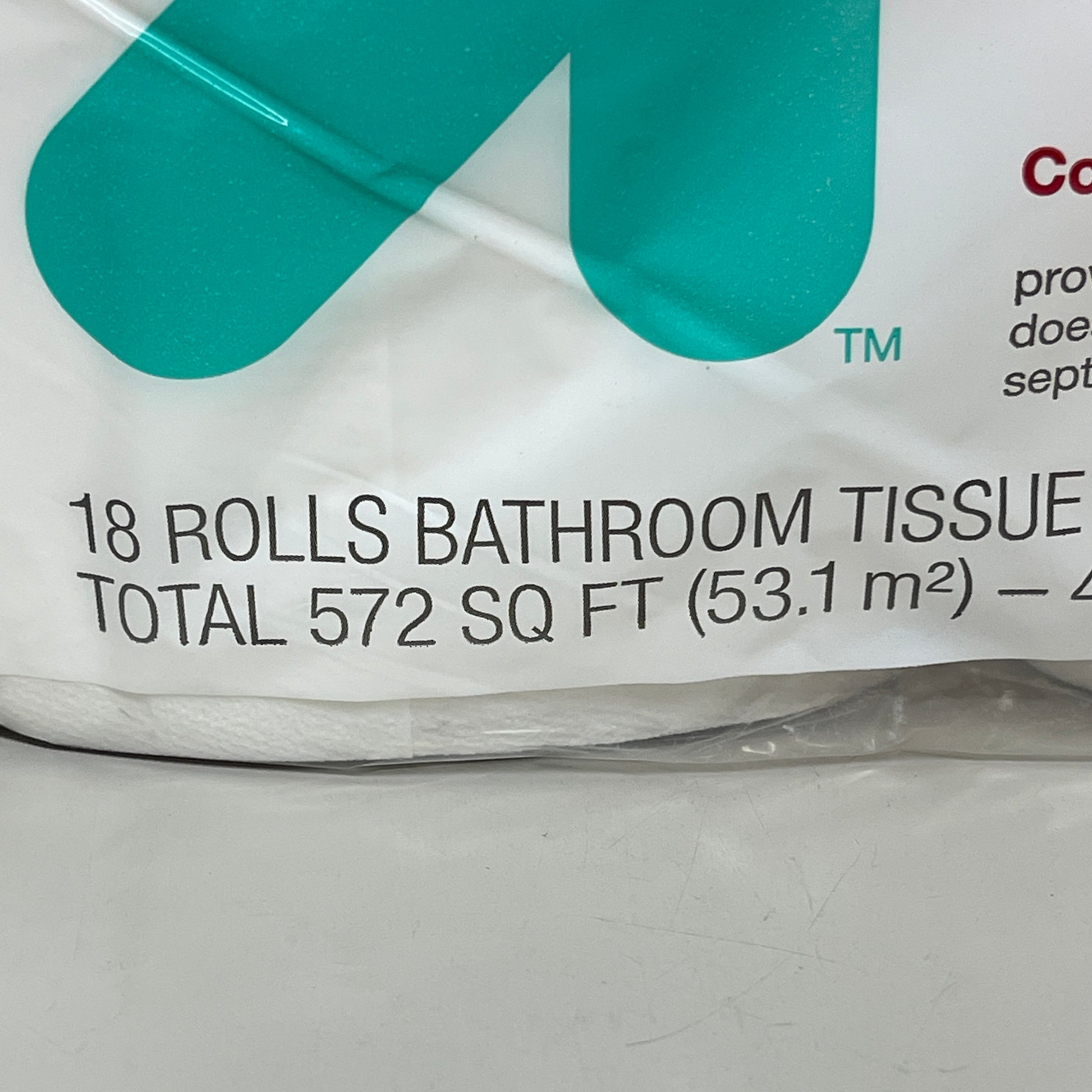 UP & UP (TARGET) 36 ROLLS! 2-Ply Premium Ultra Strong Bathroom