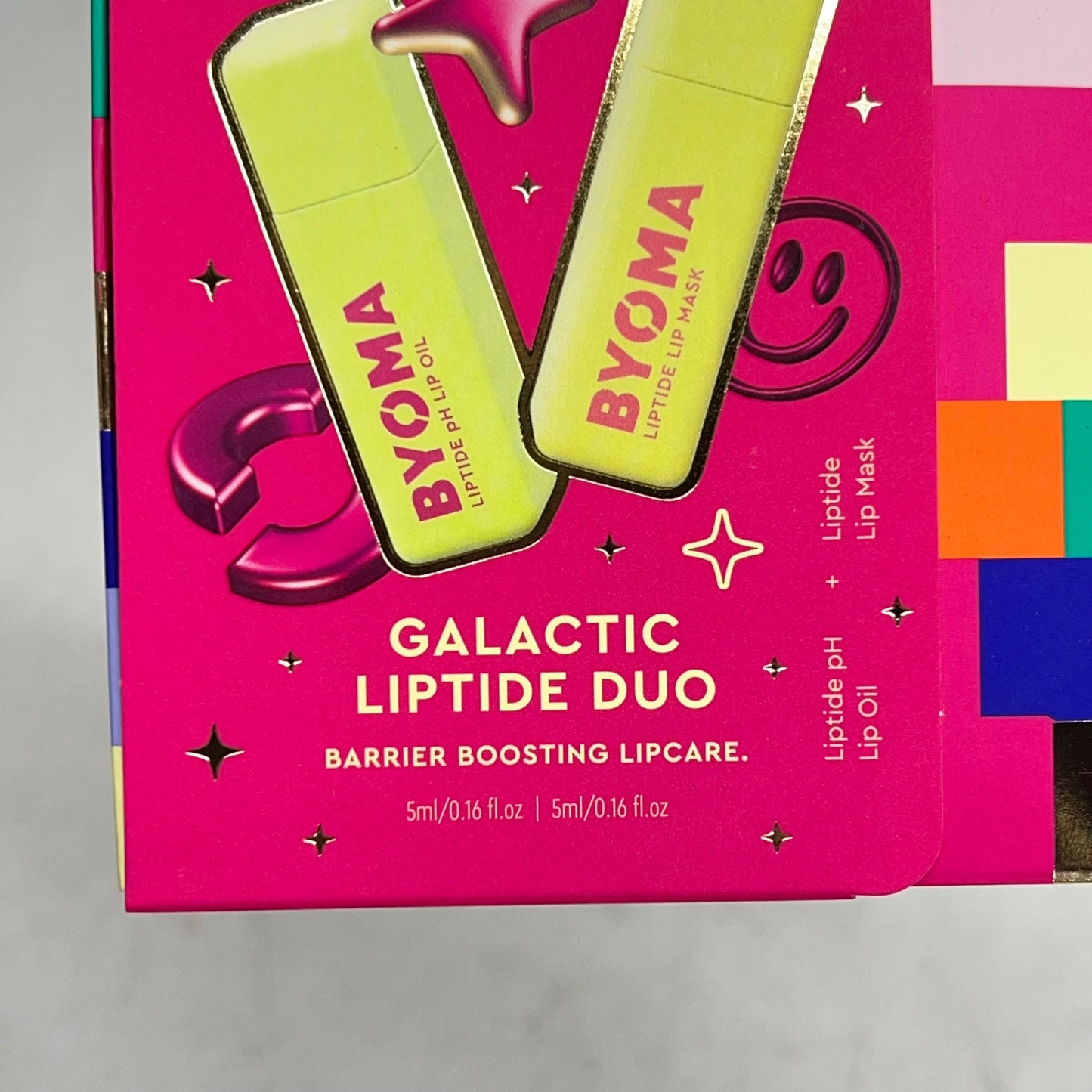 BYOMA (2 PIECE SET) Galactic Liptide Duo Barrier Boosting Lipcare 5ml BB 11/26