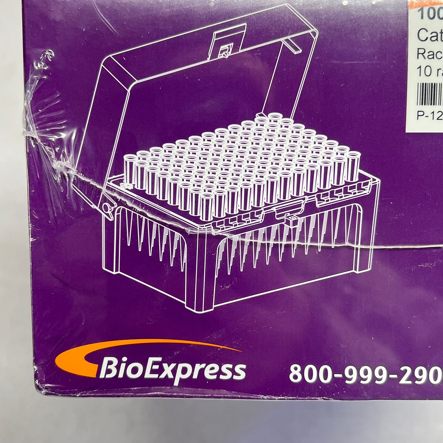 GENE MATE (10 PACK, 96 EACH) Sterile Pipet Tips Clear P-1237-100