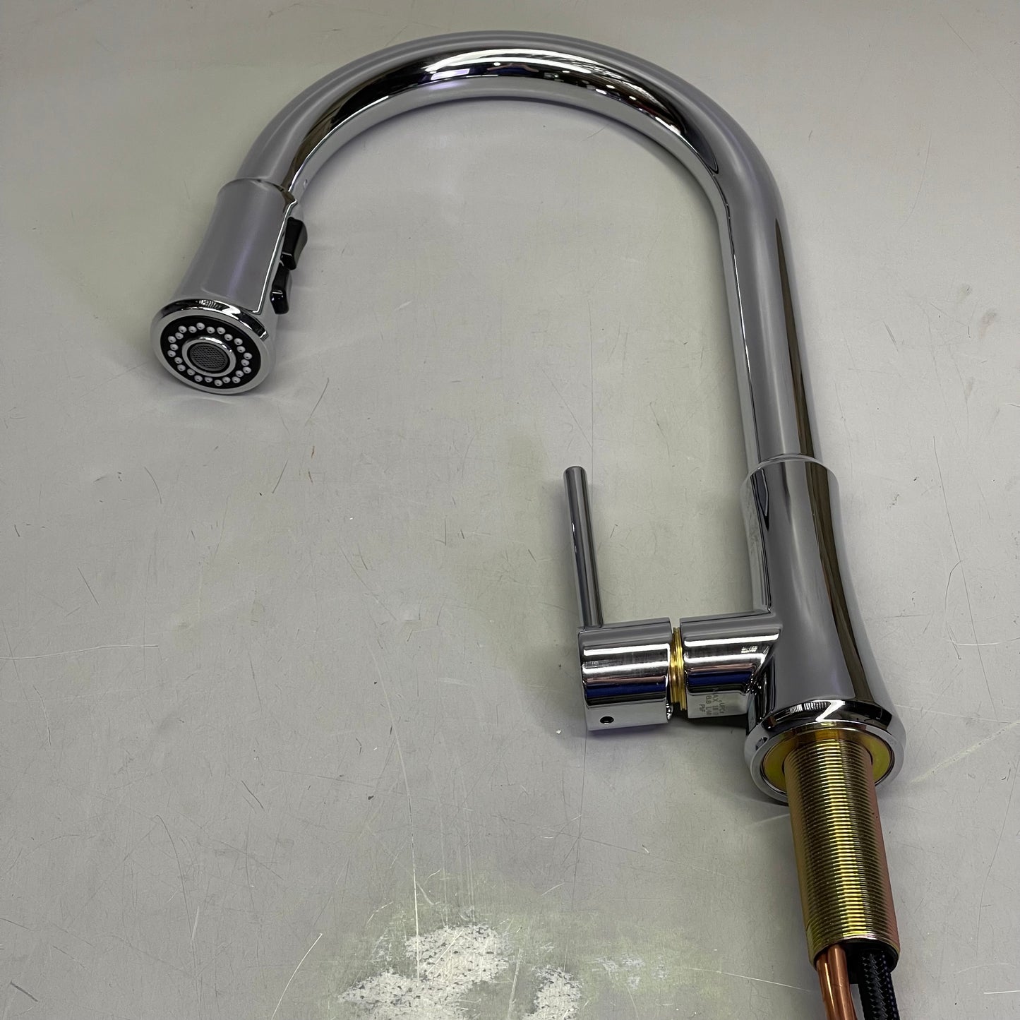 PFISTER Pfirst Series 1-Handle Pull-Down Kitchen Faucet Polished Chrome G529-PF2C