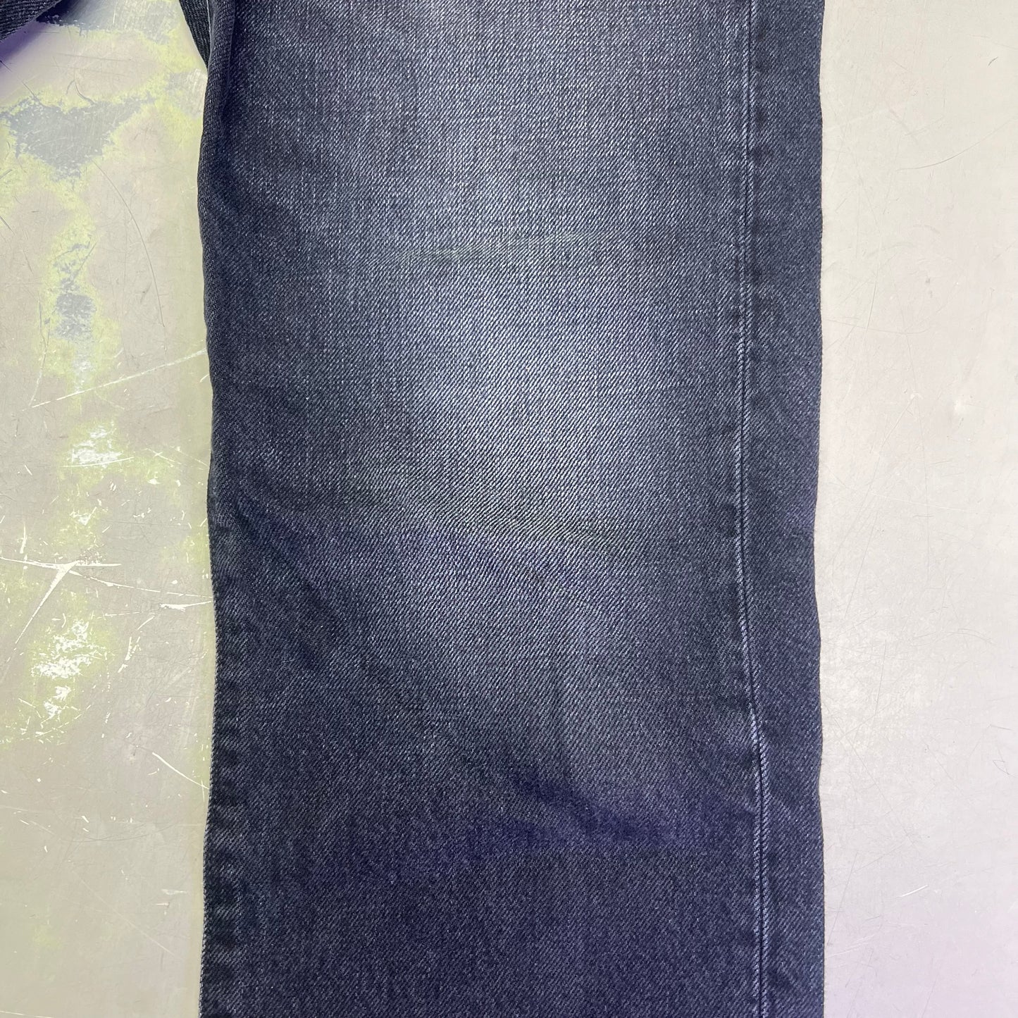 R13 Relaxed Distressed Boyfriend Jeans Made In Italy Women's Sz 24 Jake Black