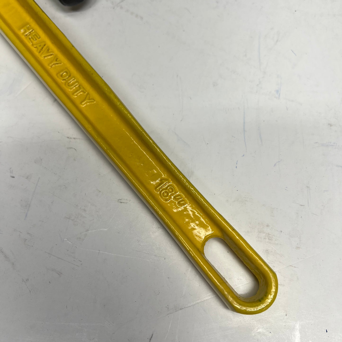 Professional Grade Plumbing Tool Sturdy Cast Iron Housing 18" Yellow 61255
