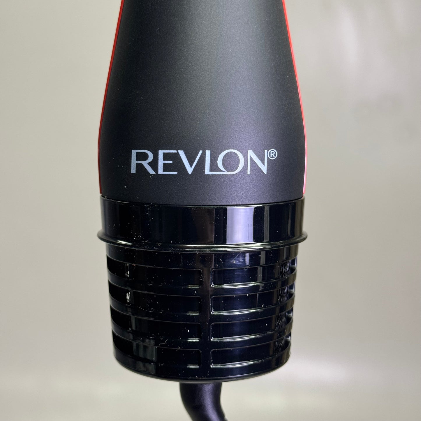 ZA@ REVLON One-Step Plus Hair Dryer and Volumizer 12.5"L, Red & Black RVDR5298 A