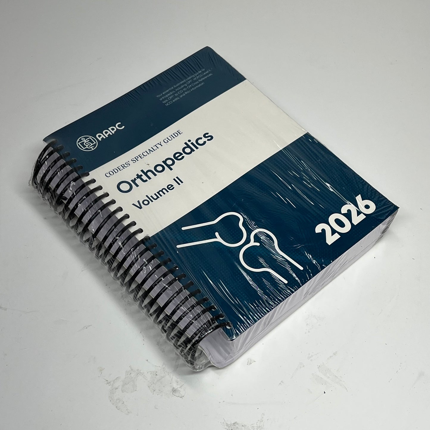 AAPC Coders Specialty Guide 2026 Othopedics Vol 1 & 2 Paperback Spiral Books