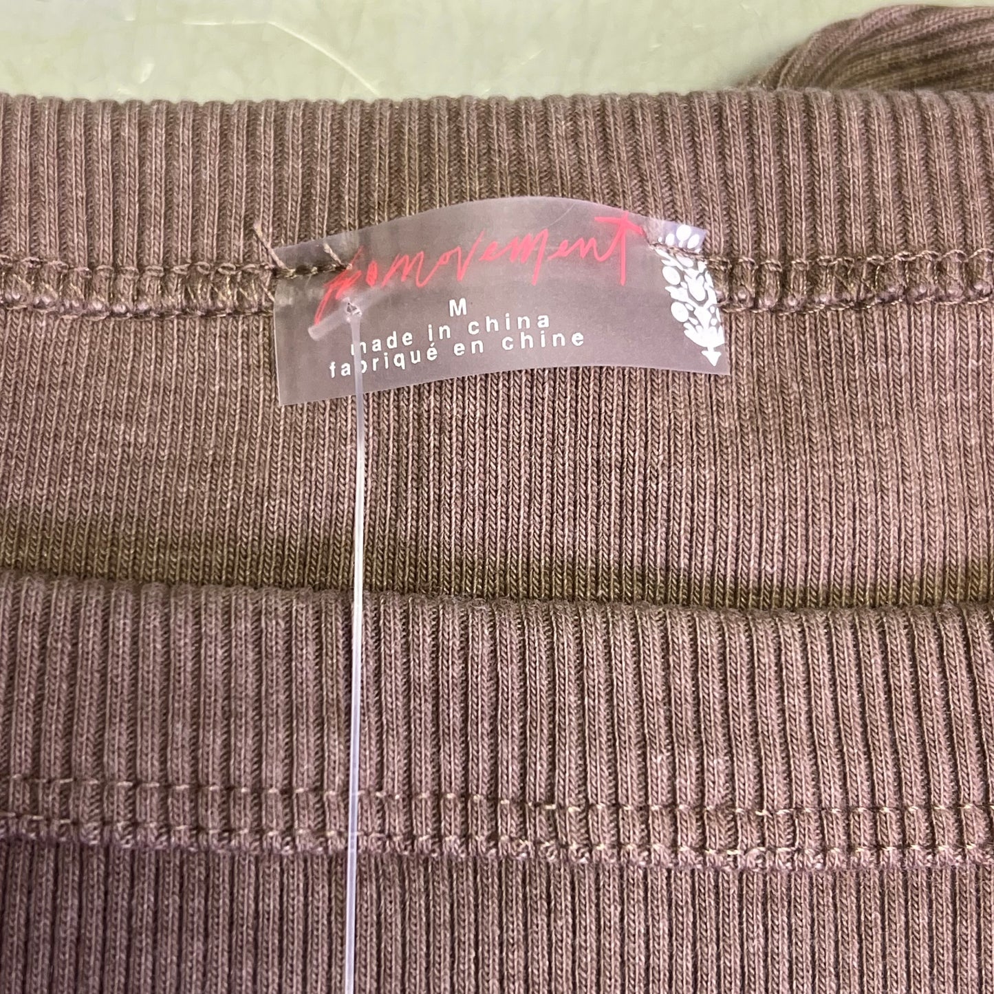 FREE PEOPLE Go To Long Sleeve Set Relaxed Fit Women's Sz M Ivory 93914455