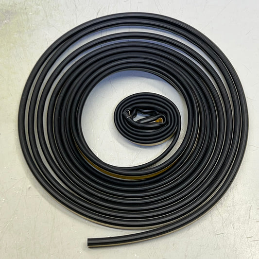 HAGER 726S 216" Charcoal Press On Weather Strip