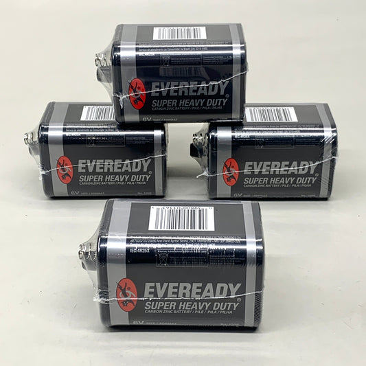 ENERGIZER (4 PACK) Eveready 6 Volt Super Heavy Duty Lantern Battery 1209
