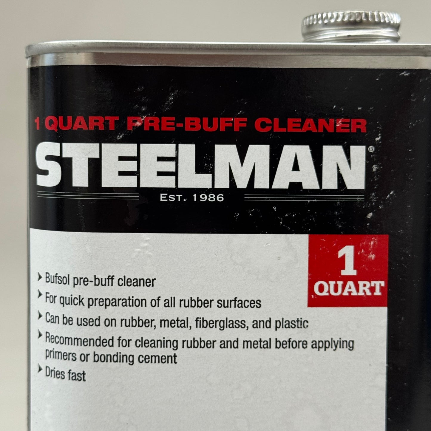 STEELMAN (2 Pack) Bufsol Pre-Buff Cleaner 1 QT (each) G10110