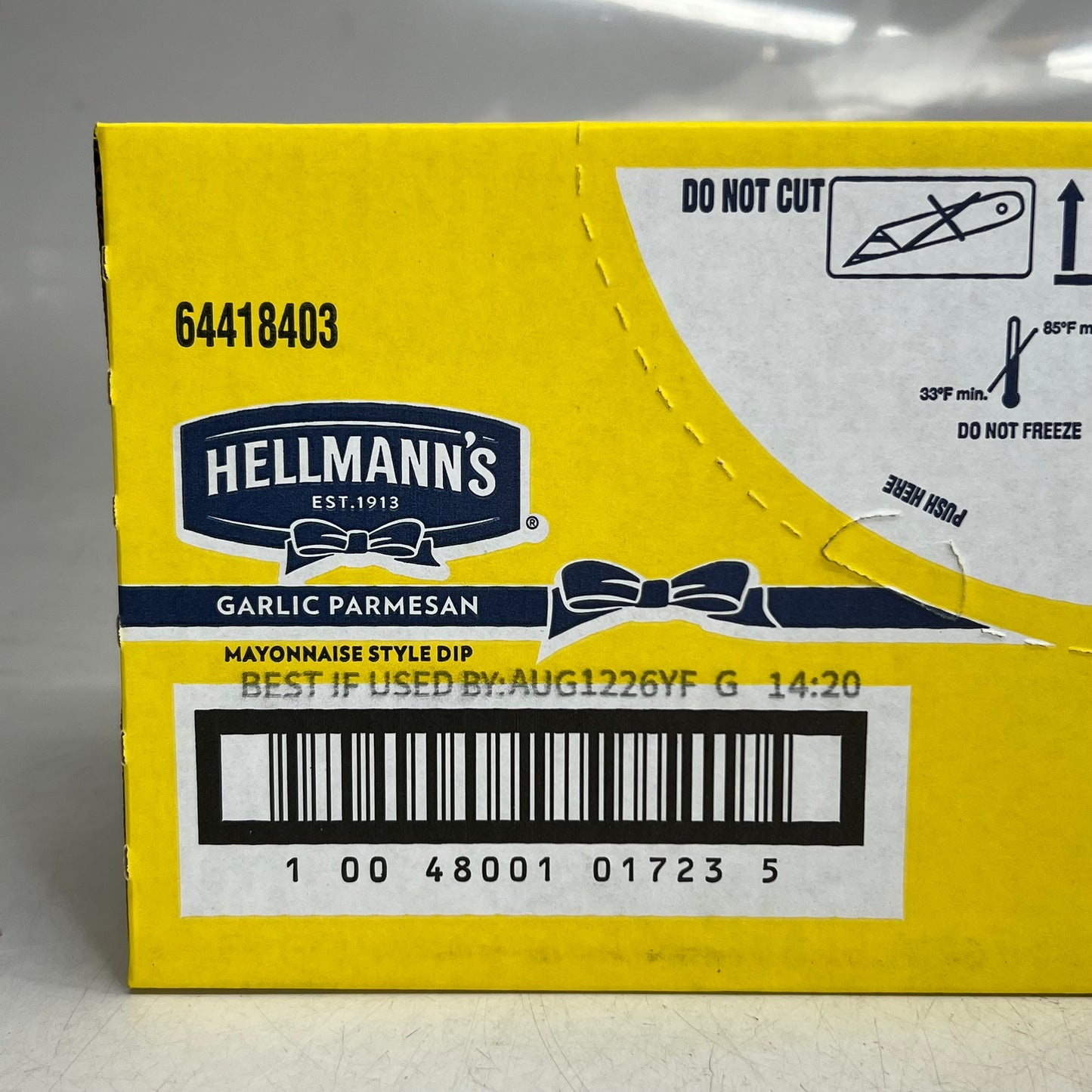 HELLMANN'S (8 PACK) Chicken Tender Mayonnaise Style Dip 11.5 fl. oz. BB 08/26 64418403