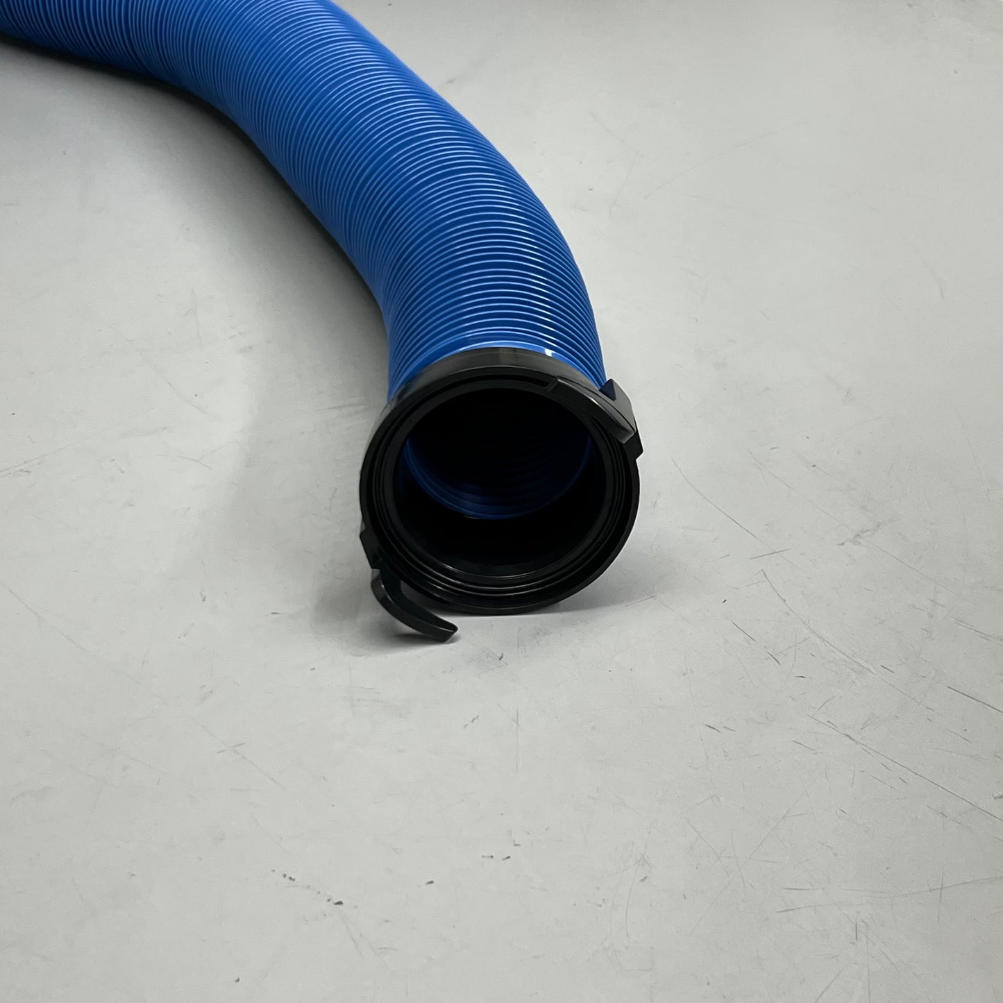 VALTERRA (2 Pack) 10' Quick Drain, Sewer Hose with Adapter Blue D04-0120PB