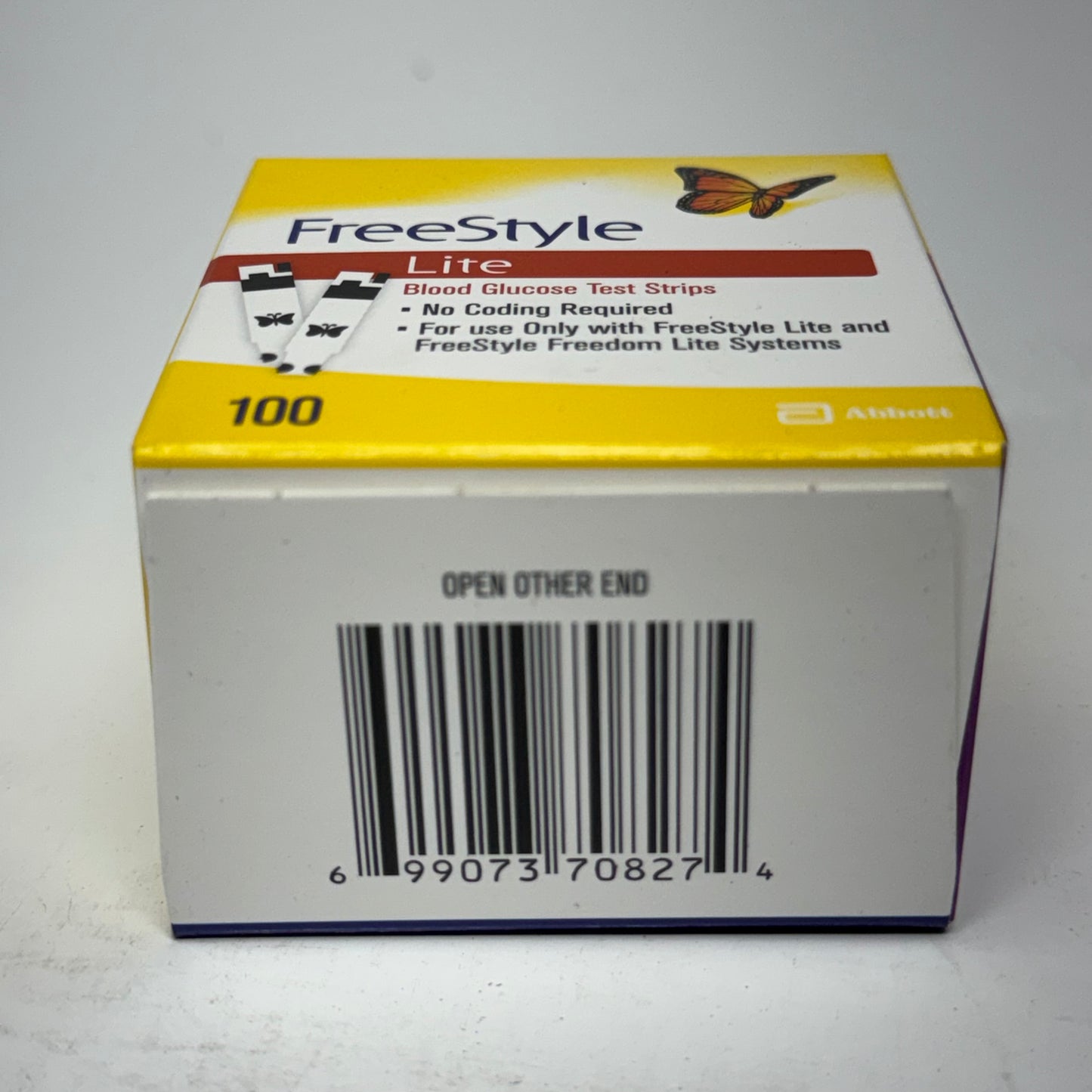 FREESTYLE (100 Strips) Blood Glucose Test Strips BB 02/28