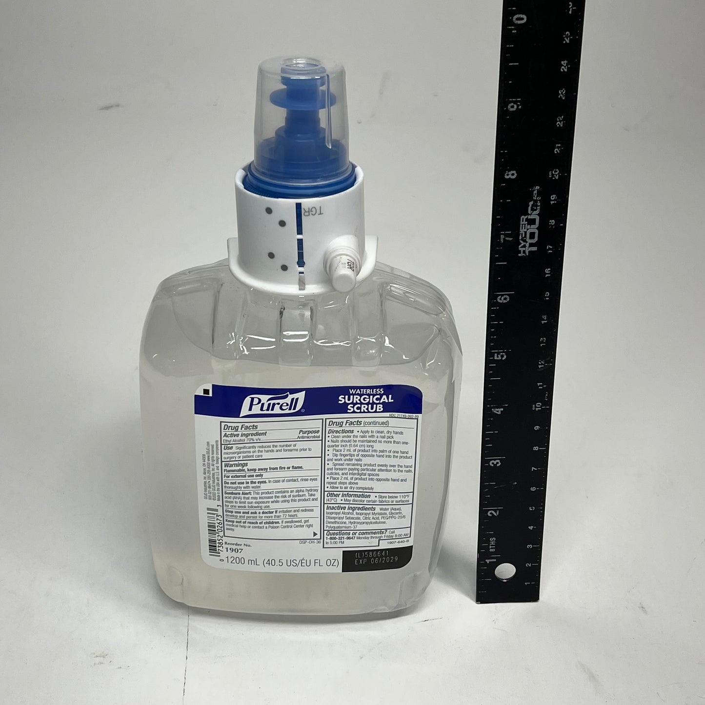 PURELL (2 PACK) Waterless Surgical Scrub Gel W/ 5 Skin Condition 40.5 Fl Oz 1907