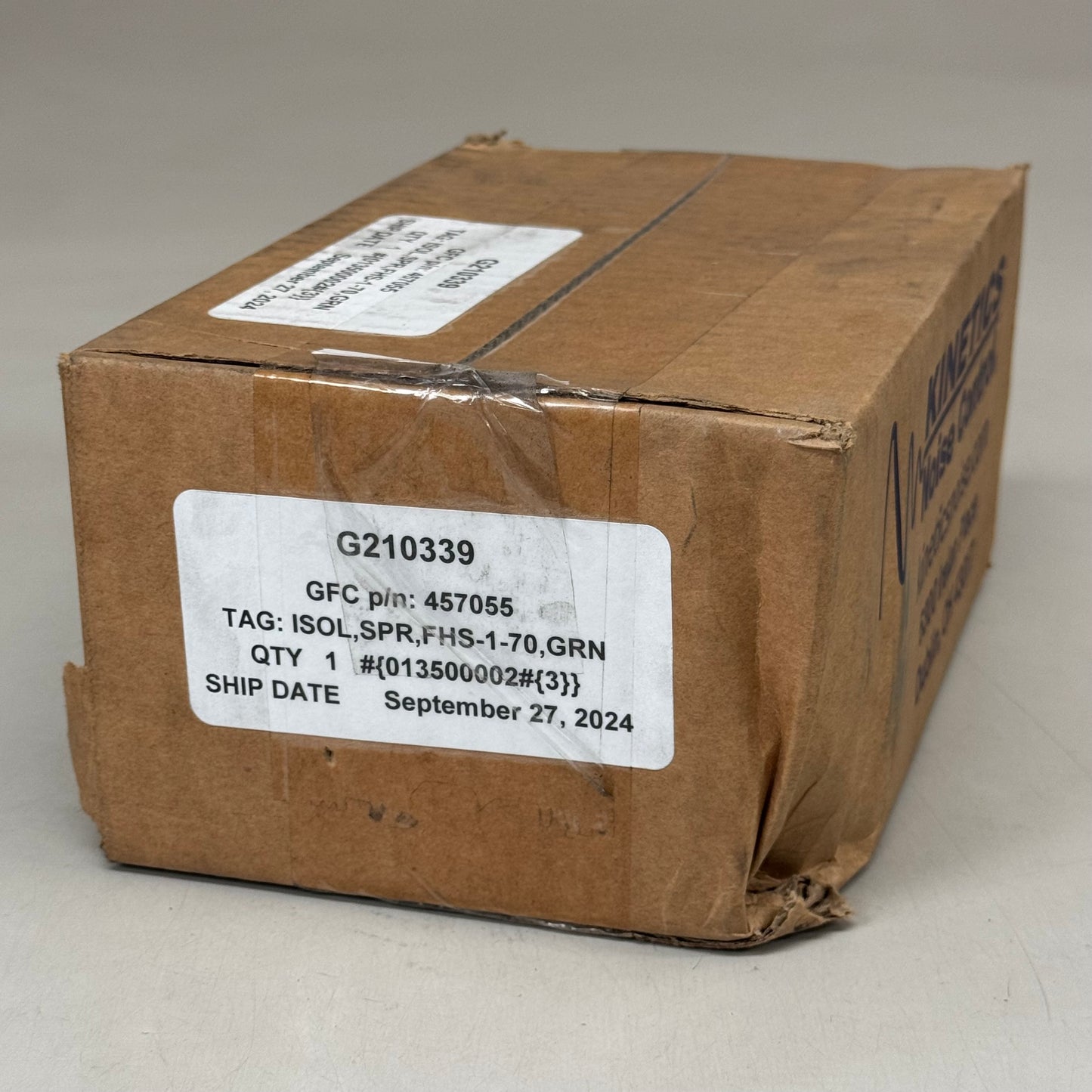 KINETICS Seismic Control Spring Isolator FHS-1-70 GRN 457055 G210339