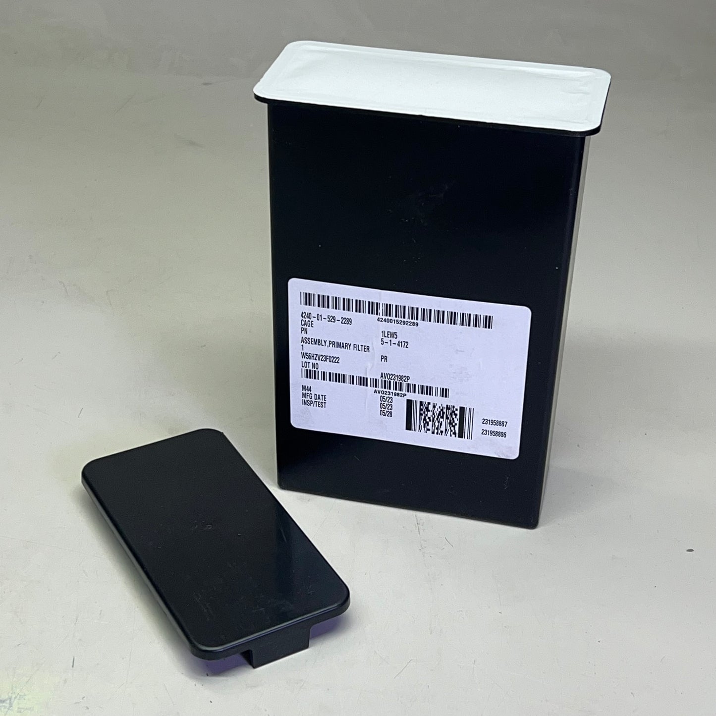 AVON M50 Mask Kit For First Responders & Military Small Black 4240-01-512-4431