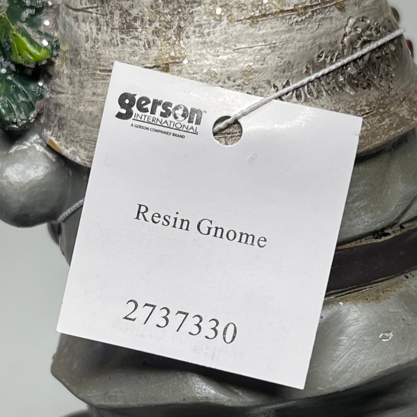 ZA@ GERSON  (LOT OF 3) Assorted Resin Christmas Holiday Gnomes 6.3"  Multicolor 2025014433