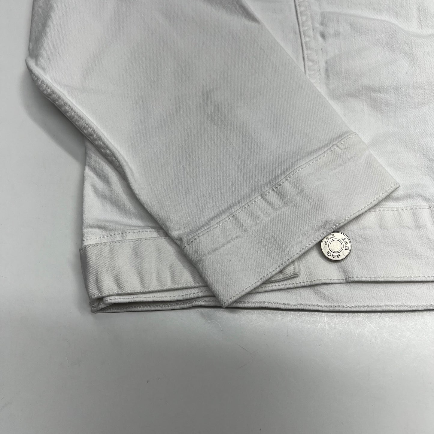 JAG Kiara Classic Button Up Denim Jacket Women's Sz XL White J8309CBD618