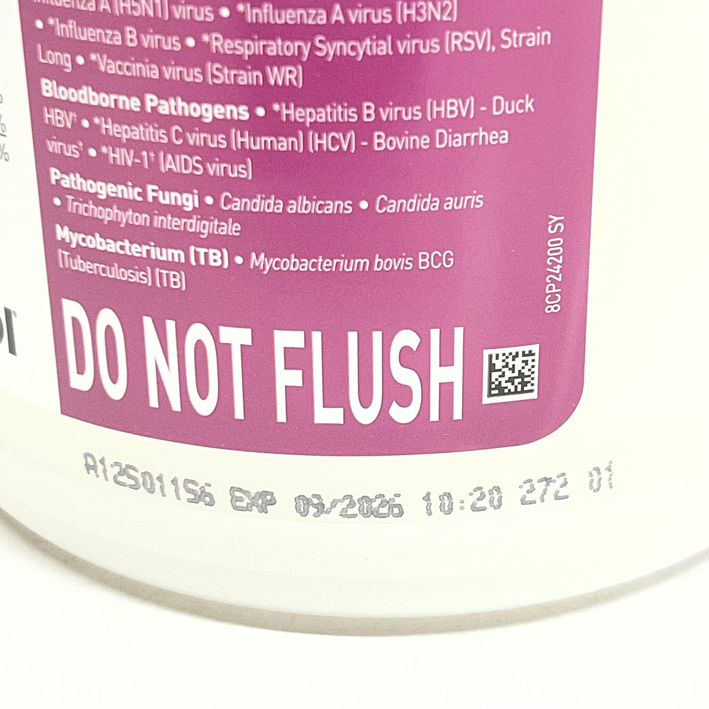 PDI (6 PACK, 70 WPES EACH) Prime Sani-cloth Germicidal Disposable Wipes Sz Extra Large BB 09/26