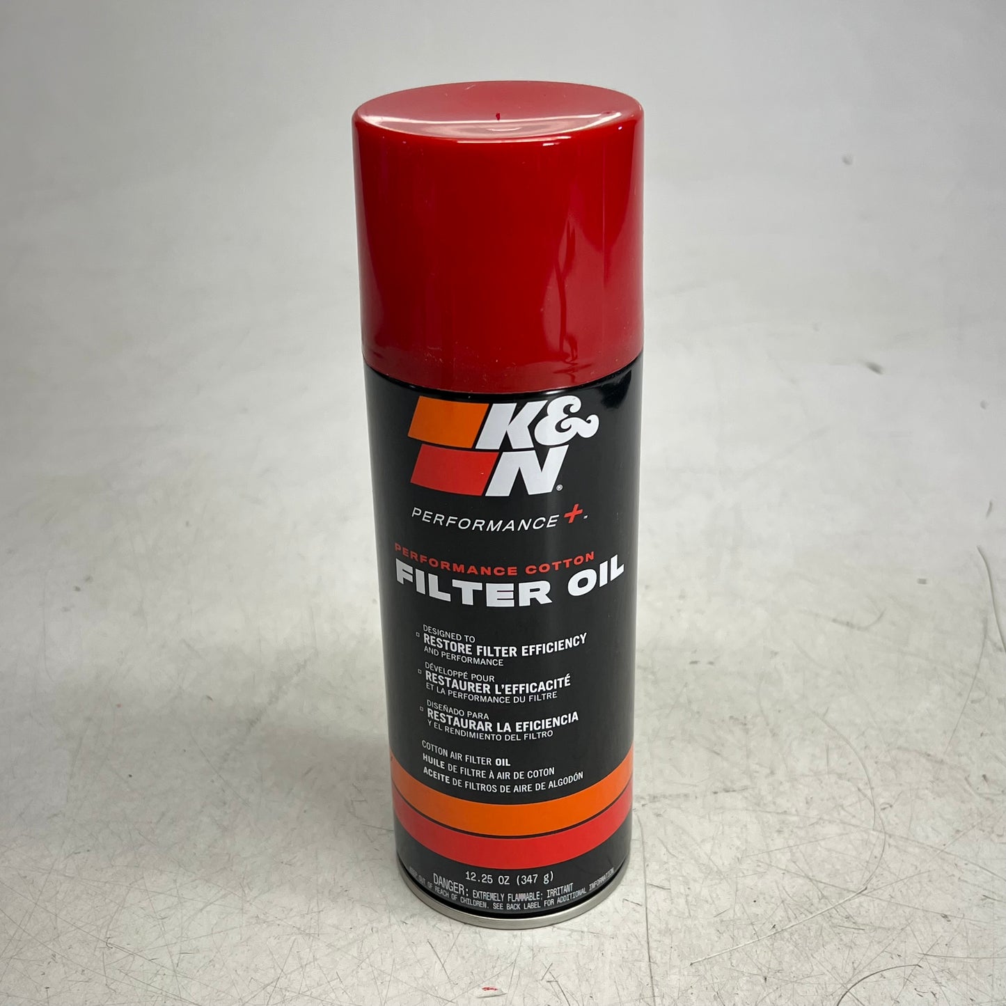 K&N (2 PACK) Aerosol Air Filter Oil Improve Air Filter Performance  12.25oz