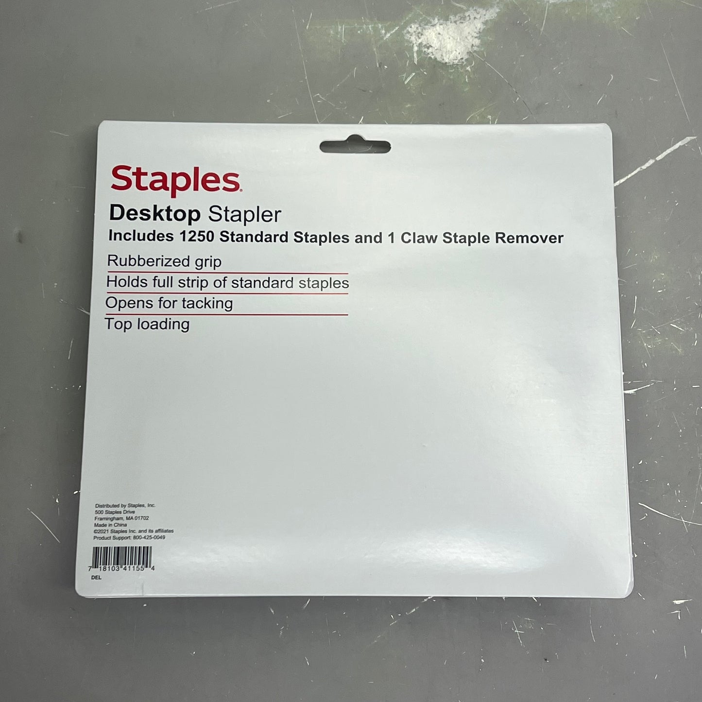 ZA@ STAPLES Combo Pack Desktop Stapler 20 Sheet Capacity Black ST24548