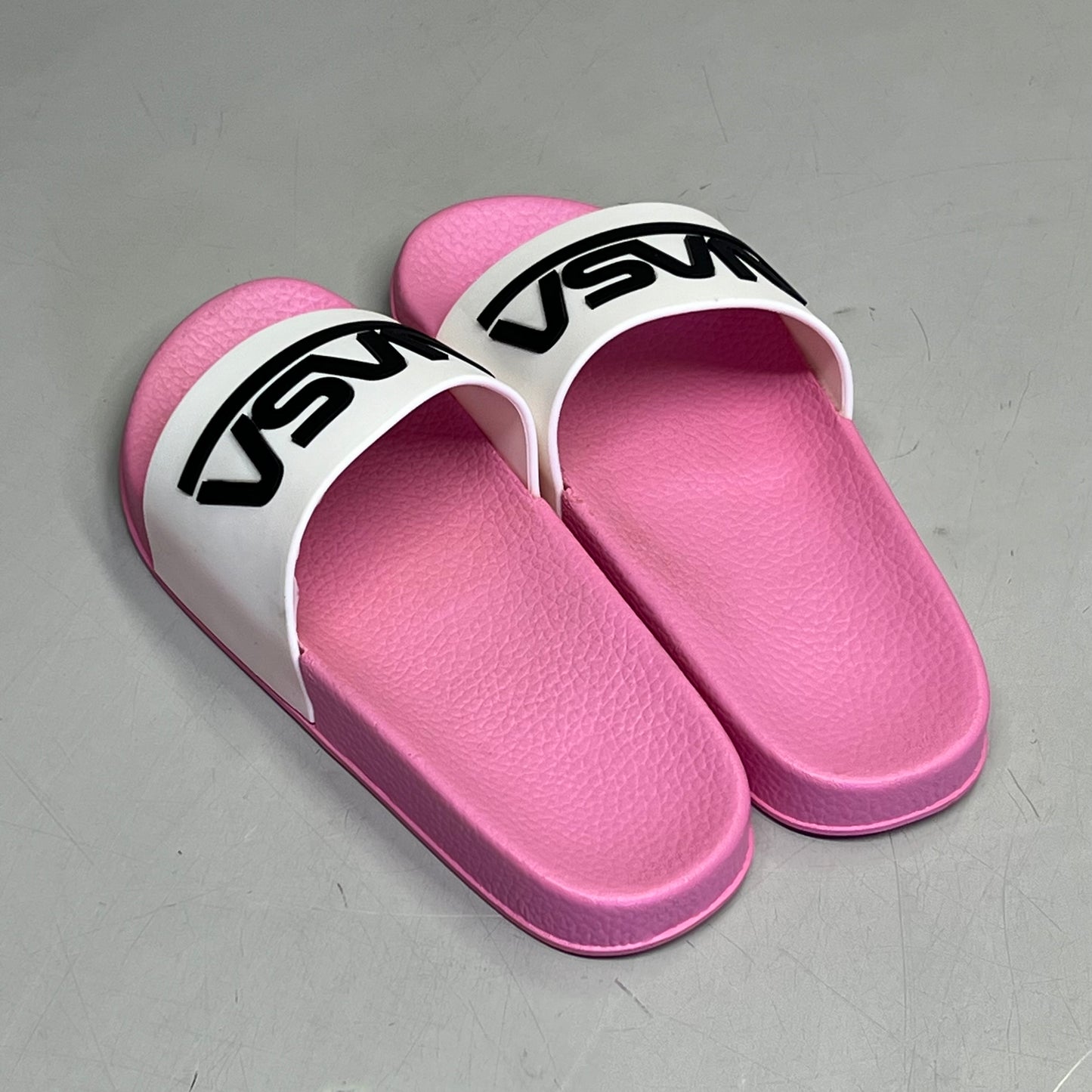 NASA Lightweight Slip-On Crater-G Sandal Slide Women's UK 3M US 5 Pink/White