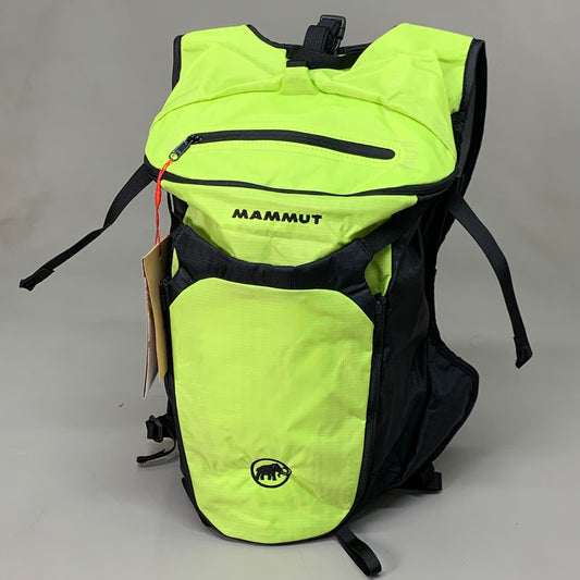 MAMMUT Neon Speed 15 Liter Backpack Small Slim High-Lime Black MAM01BW