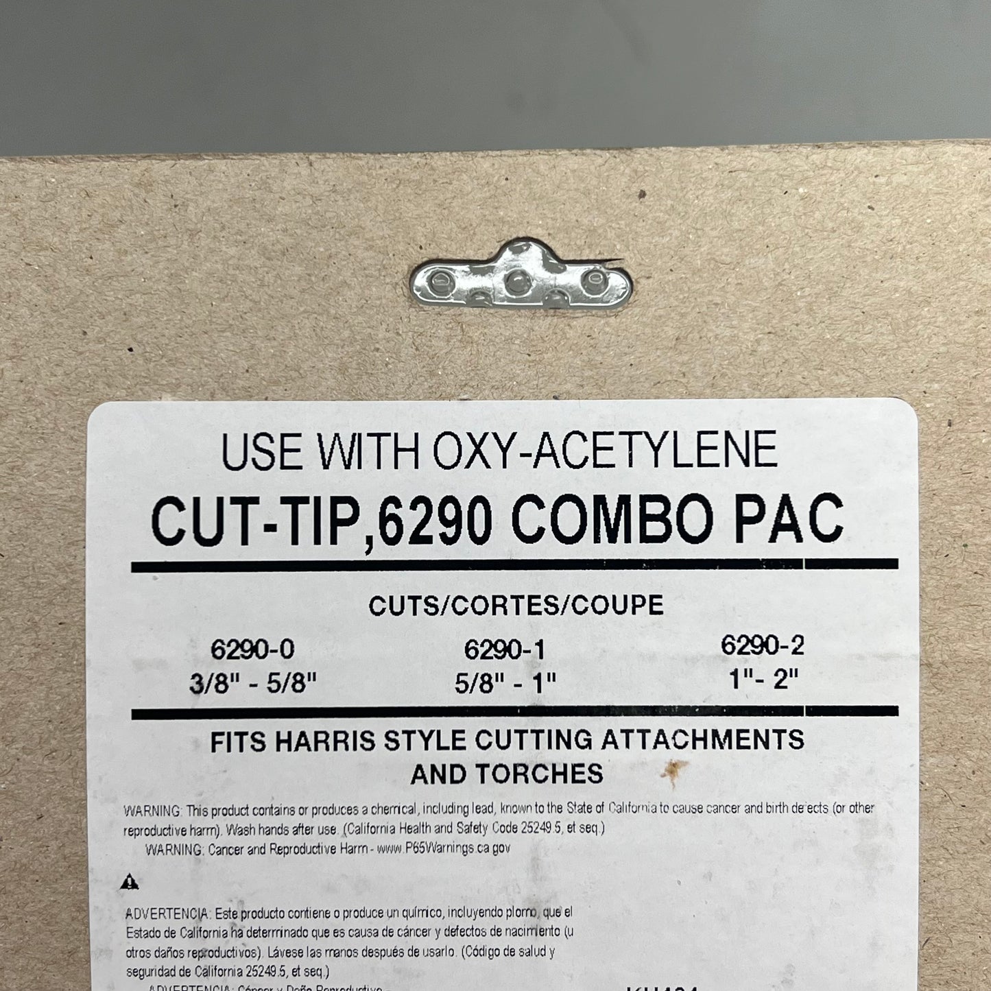 LINCOLN ELECTRIC (SET OF 3) Harris Style Cutting Tips Kit Combo #0, #1, #2 6290