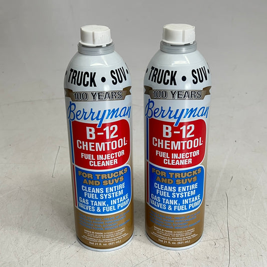 ZA@ BARRYMAN (2 PACK) B-12 Chemtool Fuel Injector Cleaner For Trucks & Suv 21 Fl Oz 0121
