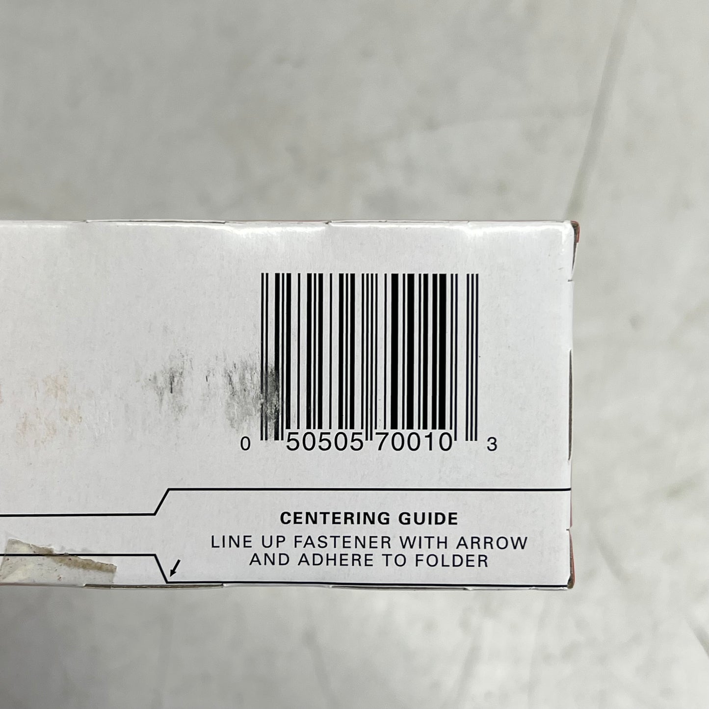 ACCO (BOX OF 100) Economy Self-adhesive Fasteners 1" Capacity Silver 70010