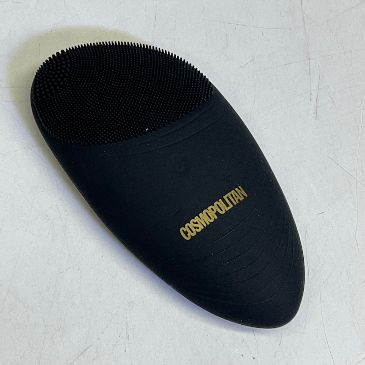 COSMOPOLITAN (2 PACK) Rechargeable Waterproof Silicone Face Scrubber Black 2021-7277