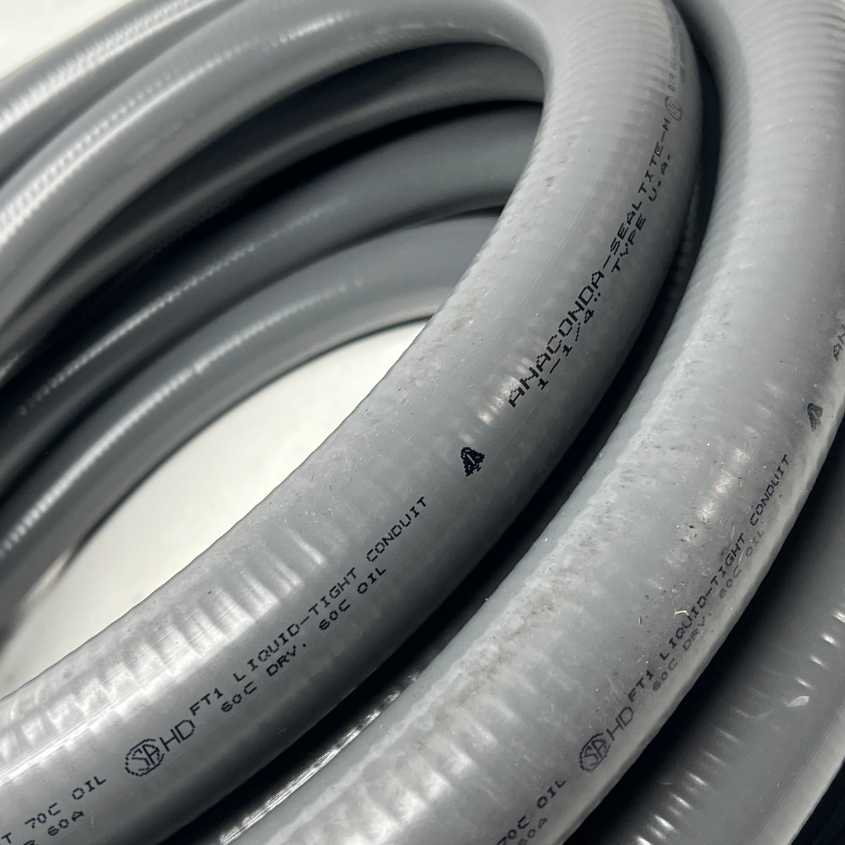 ANACONDA ELECTRICAL Stealtite Thermoplastic Pvc 1-1/4" UA X 50' Grey 034241