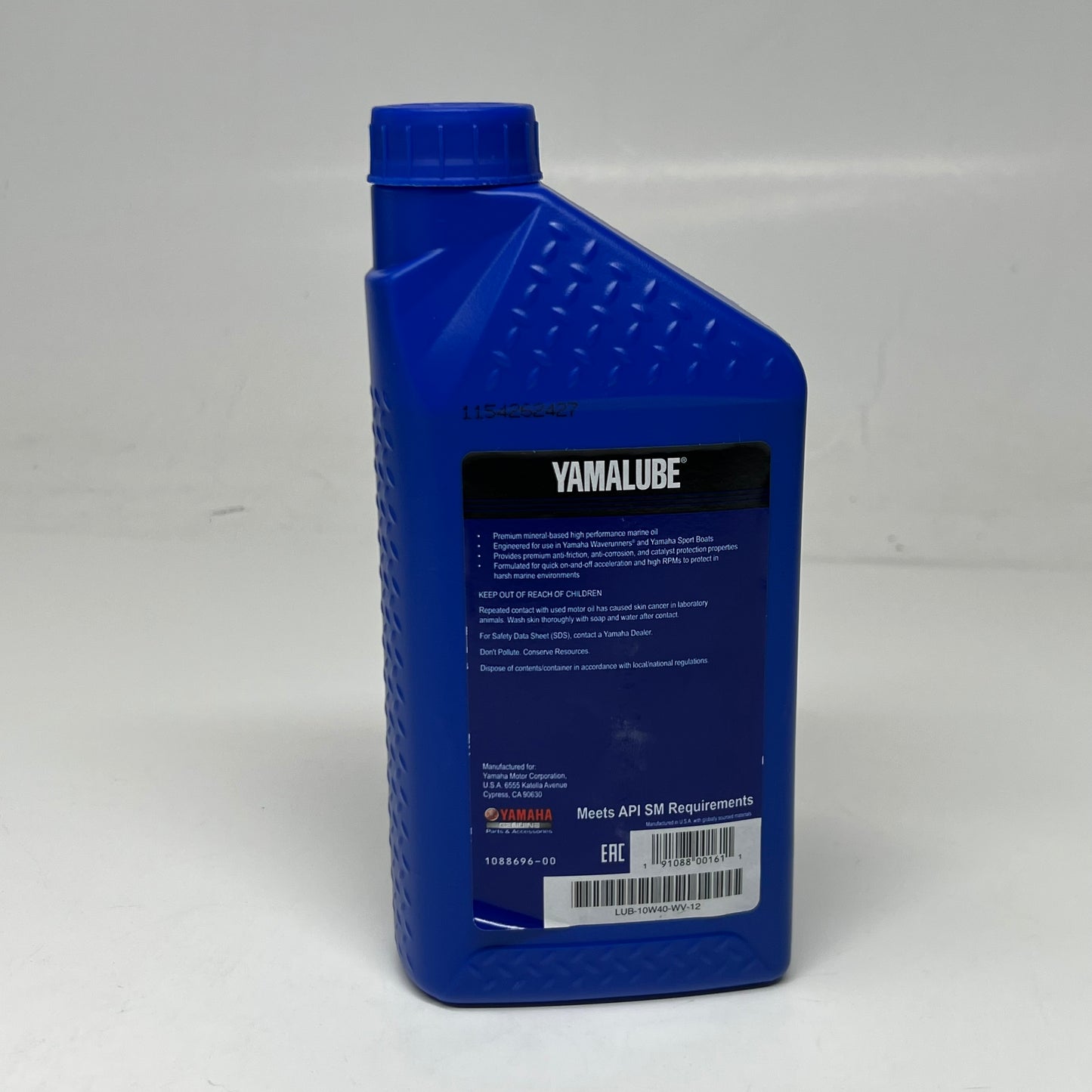 YAMALUBE (12 PACK) SAE 10W-40 4W Engine Oil 1 qt.