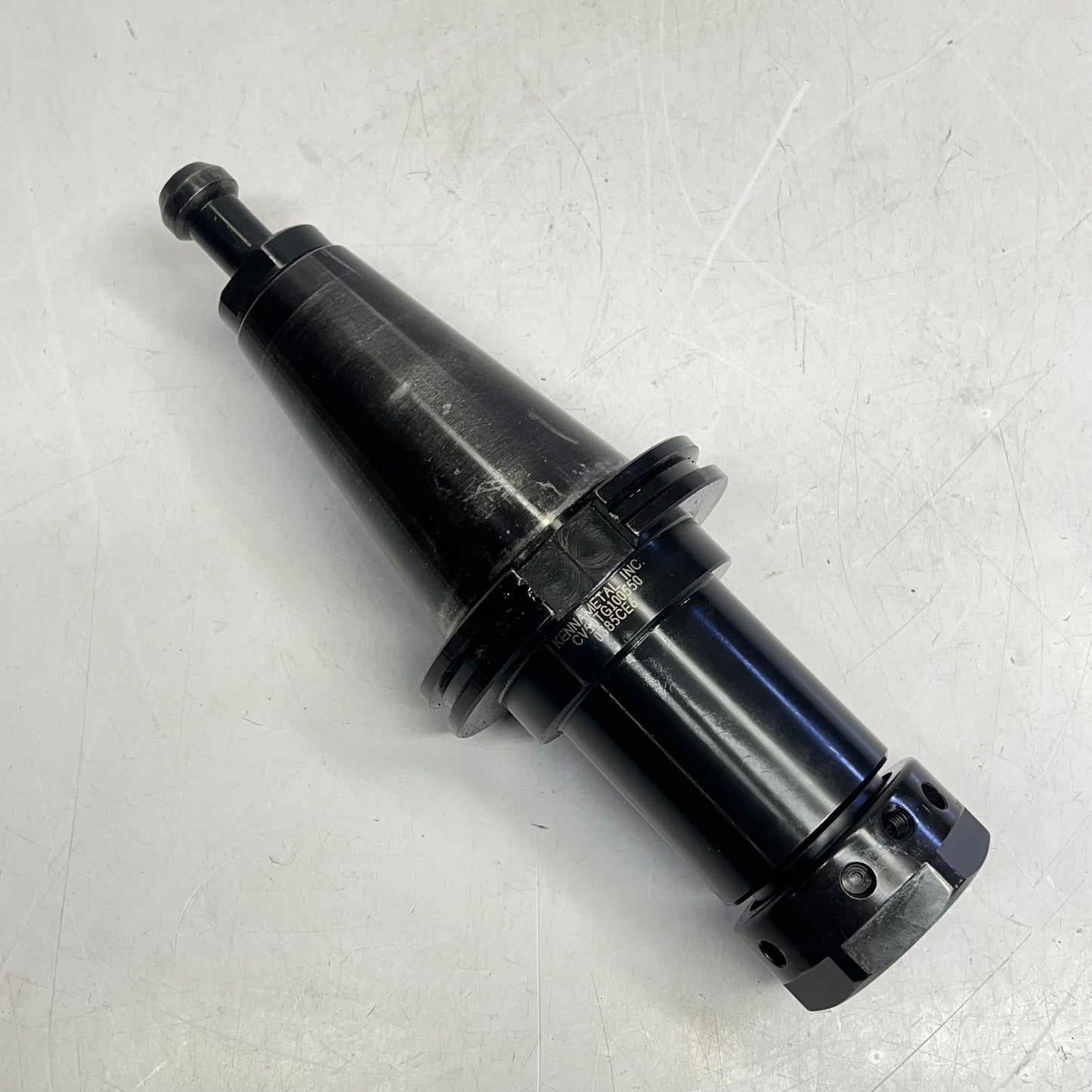 KENNAMETAL Single Angle Collect Chuck ~ 1-1/8" Hole Dia CV50TG100550 (Used)