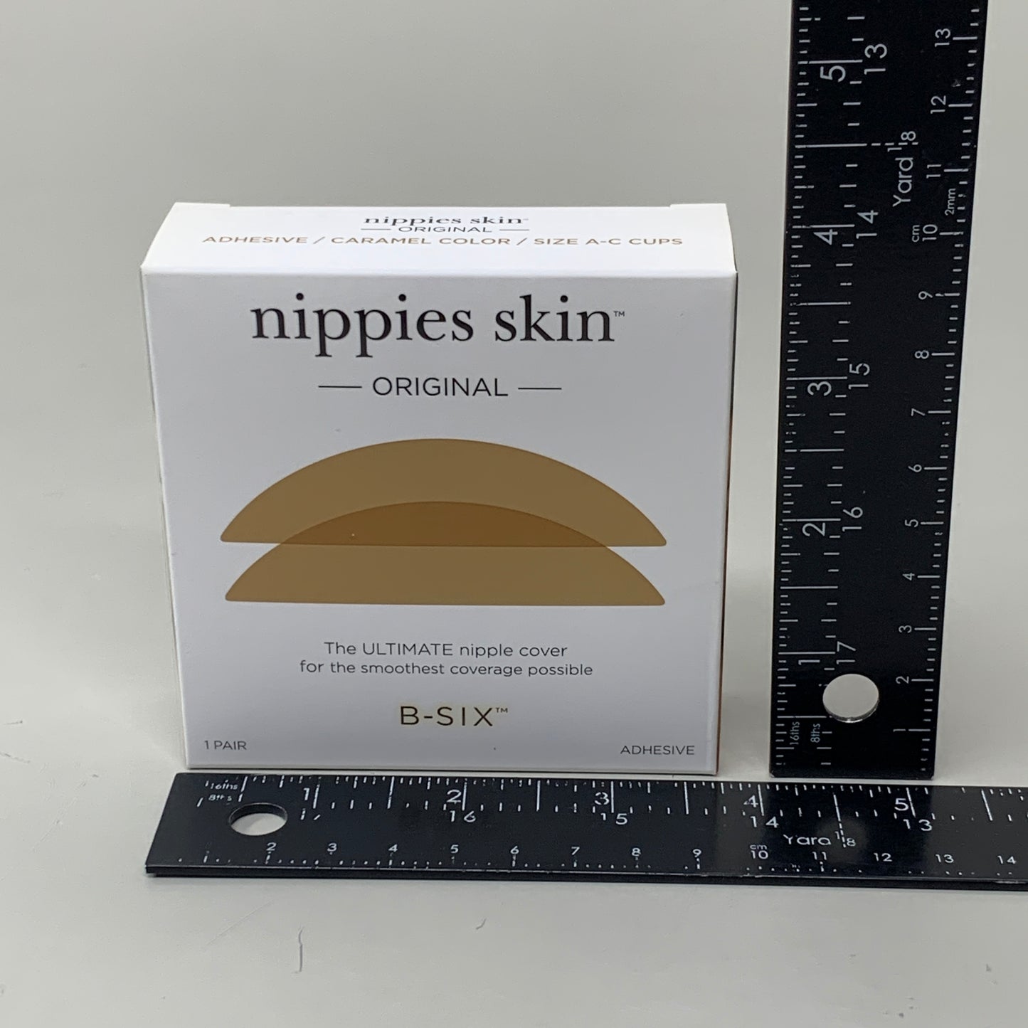 NIPPIES SKIN (2 PACK) Original Nipple Cover Smooth Coverage Caramel 1 Pair 1021