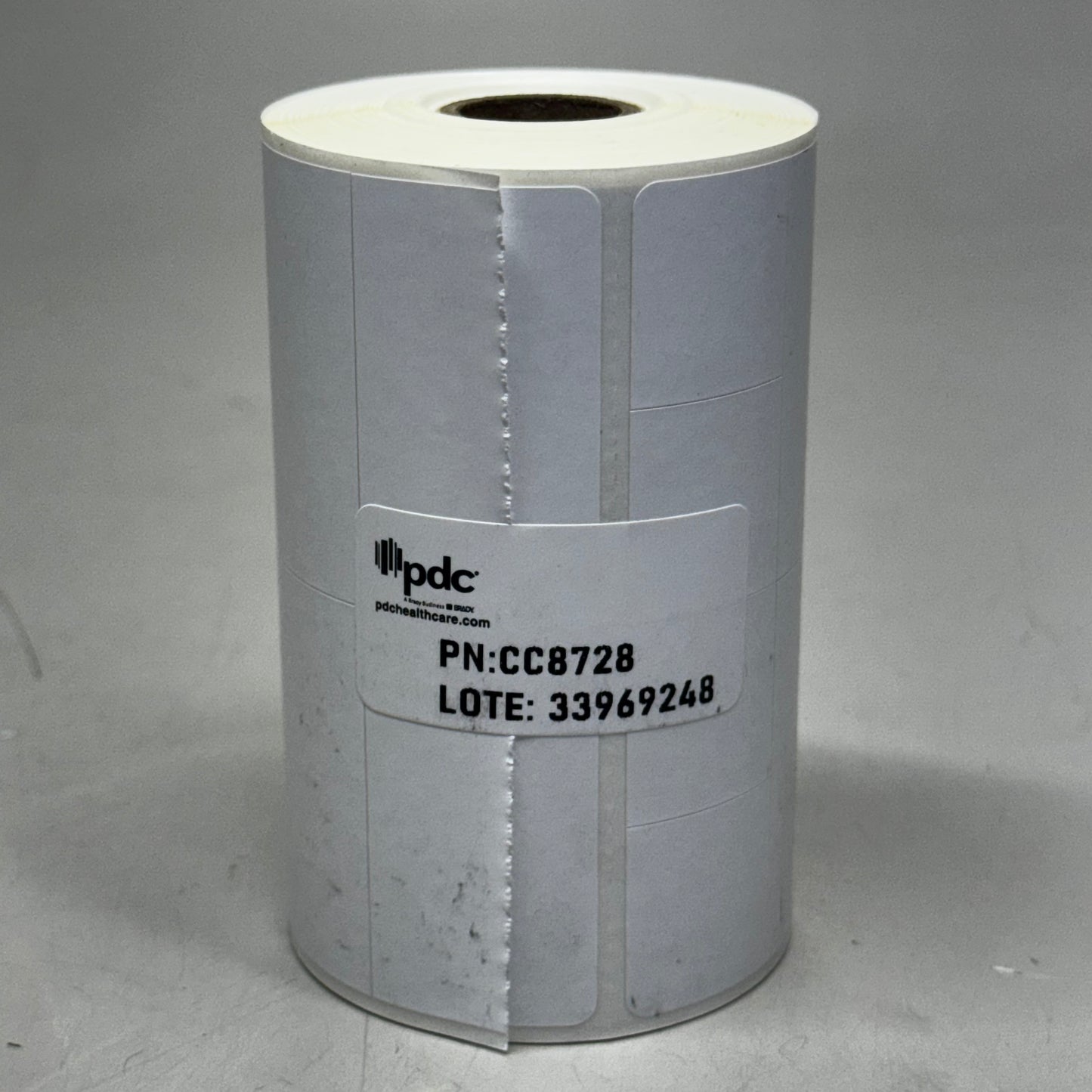 PDC (16 Rolls) Printer Labels Dir Therm 4" x 4-1/2" White PDCCC8728