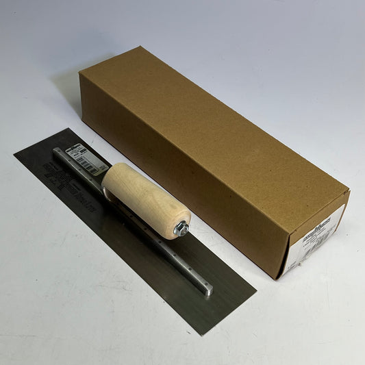 MARSHELLTOWN Finishing Trowels High Carbon Steel W/ Wood Handle 14"x3.5" MX58