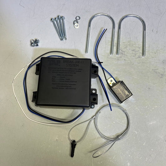 HOPKINS Trailer Break-Away System Kit W/ Battery Charger 7" switch wires 20001