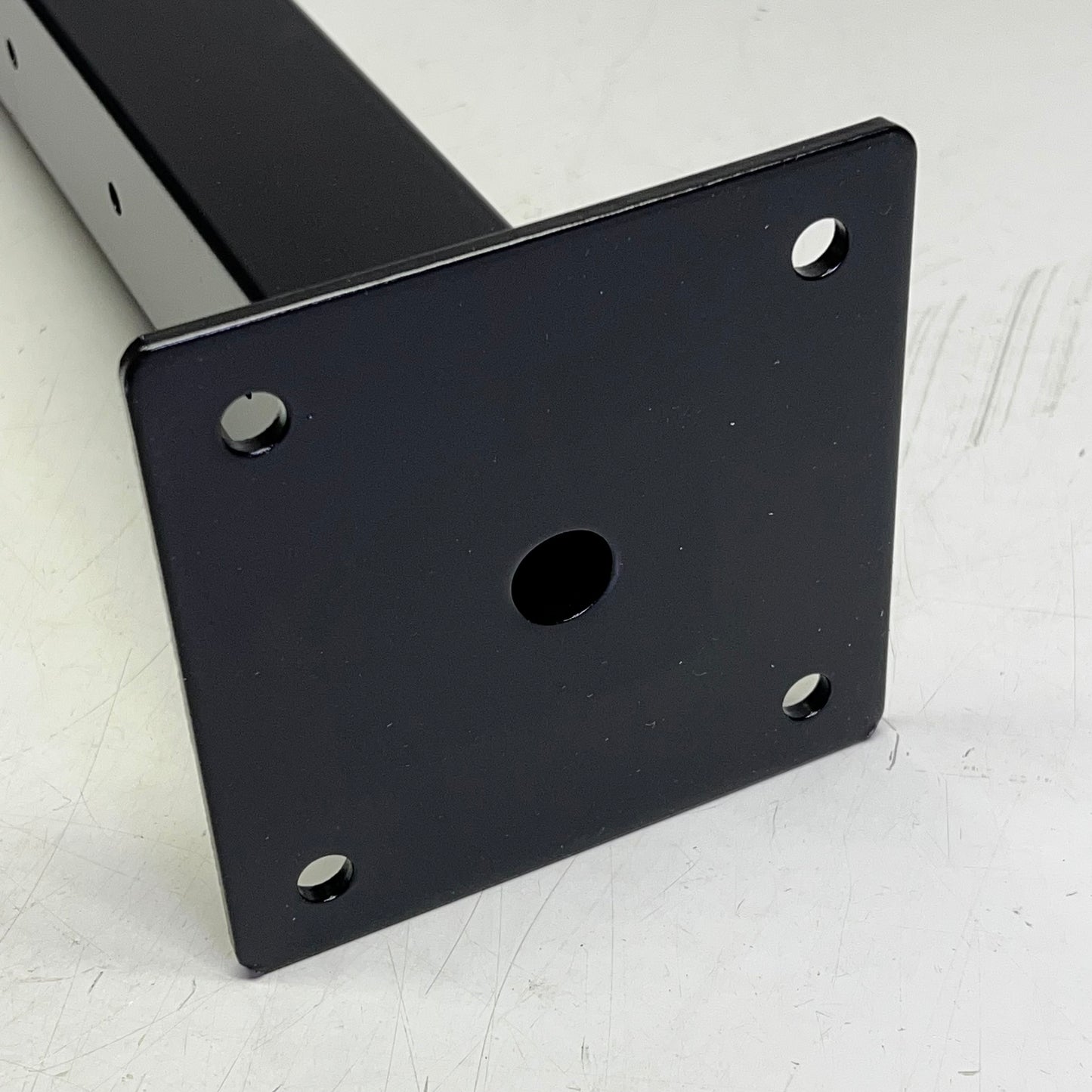 CITY POST Deck Corner Post Mount w/ Pre Drilled Holes 36" Black CPK20-0027-G-BLK