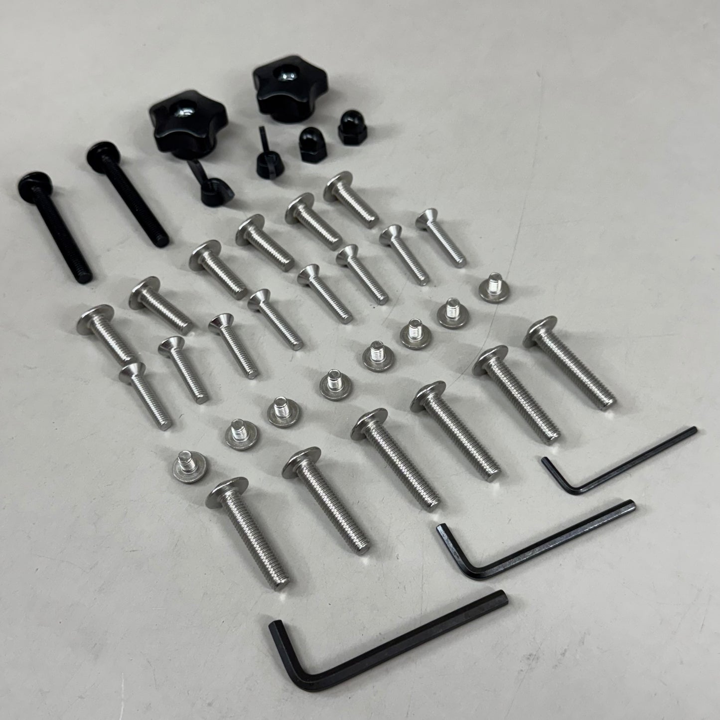 Box Of Metal Hardware Including Bolts,Allen Key, Ball Screw ETC LT300-M (New Other-Distressed Box)