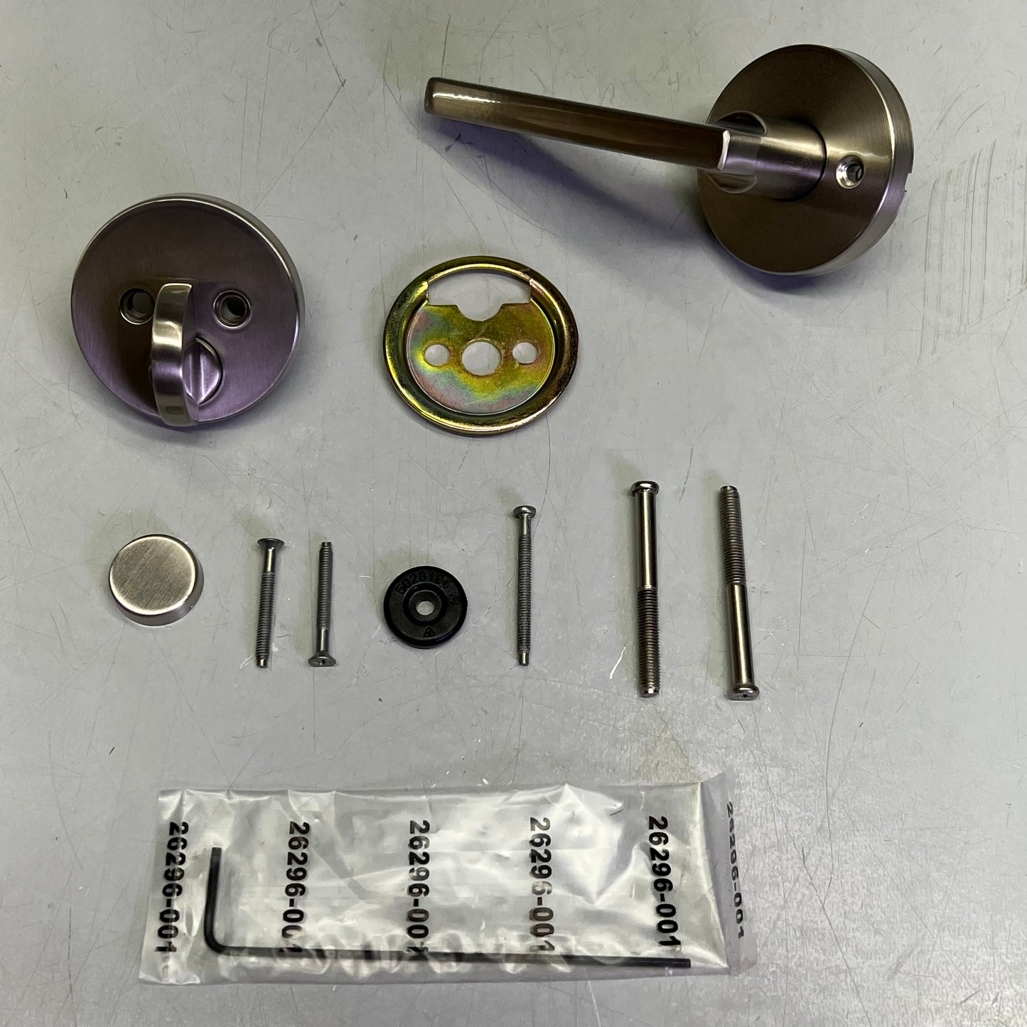 KWIKSET Halifax Trim Pack For 818 Handle Sets Satin Nickel 971HFL RDT 15