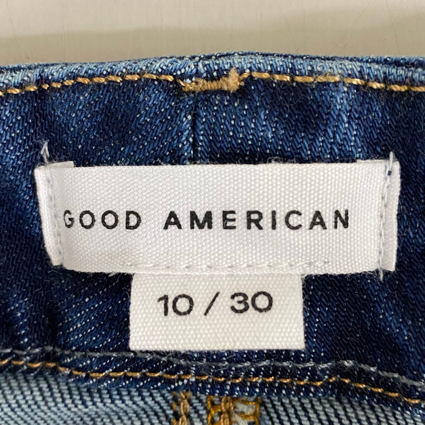 GOOD AMERICAN Good Classic Slim High Rise Jeans Women's Sz 10 Indigo511 GCLBSH960T