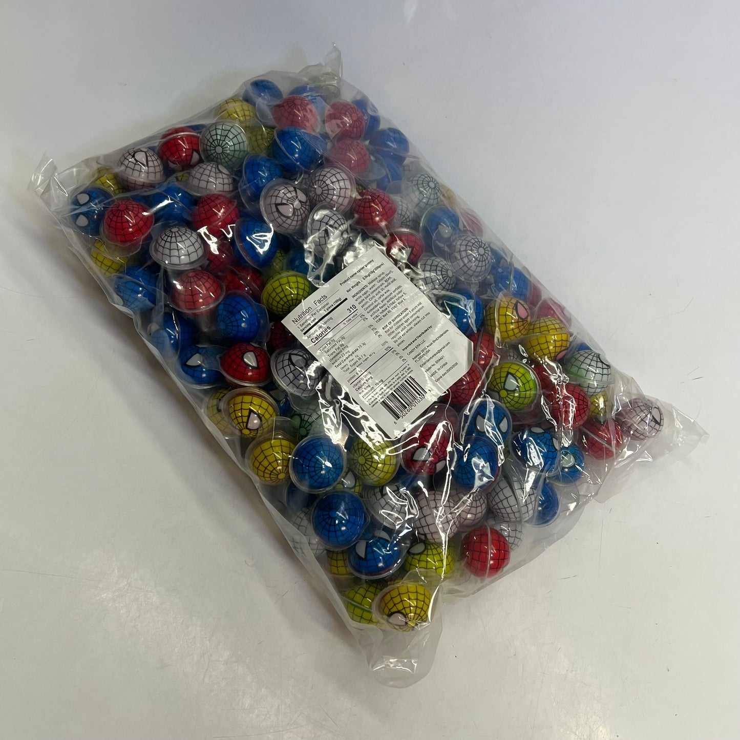 DEER DADA (5 LBS BAG) Individually Wrapped Spiderman Gummy Candy's BB 05/26