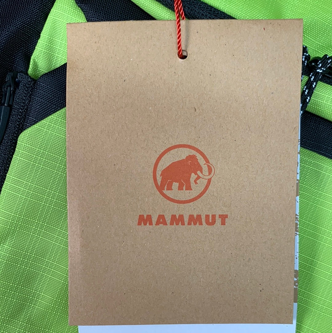 MAMMUT Neon Speed 15 Liter Backpack Small Slim High-Lime Black MAM01BW