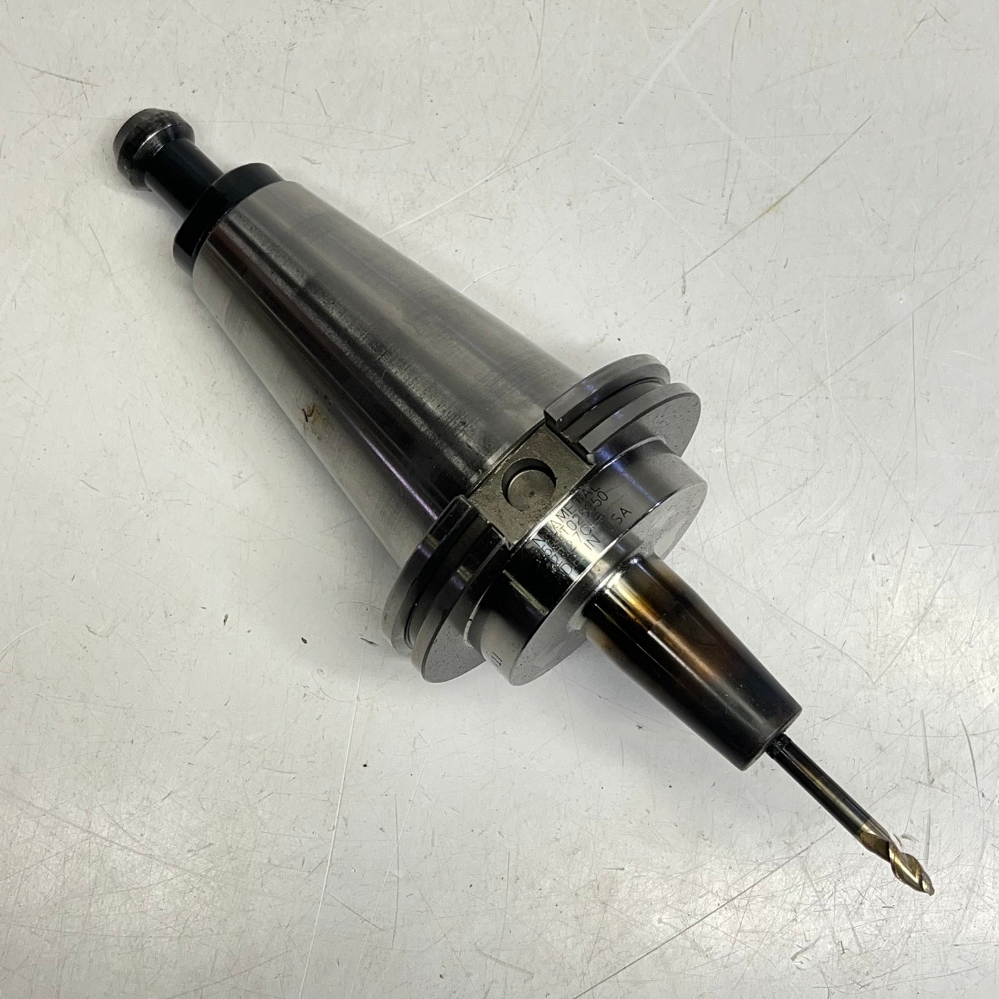 KENNAMETAL CNC Taper Style Tool Holder W/ Bit ~ 3/16" CV50EM075775 (Used)