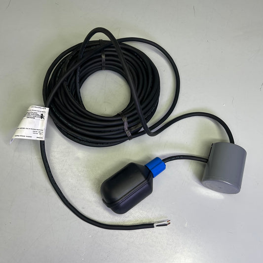 SJE RHOMBUS Mechanically Activated Pump Switch Float Switch 50' Black 1069194