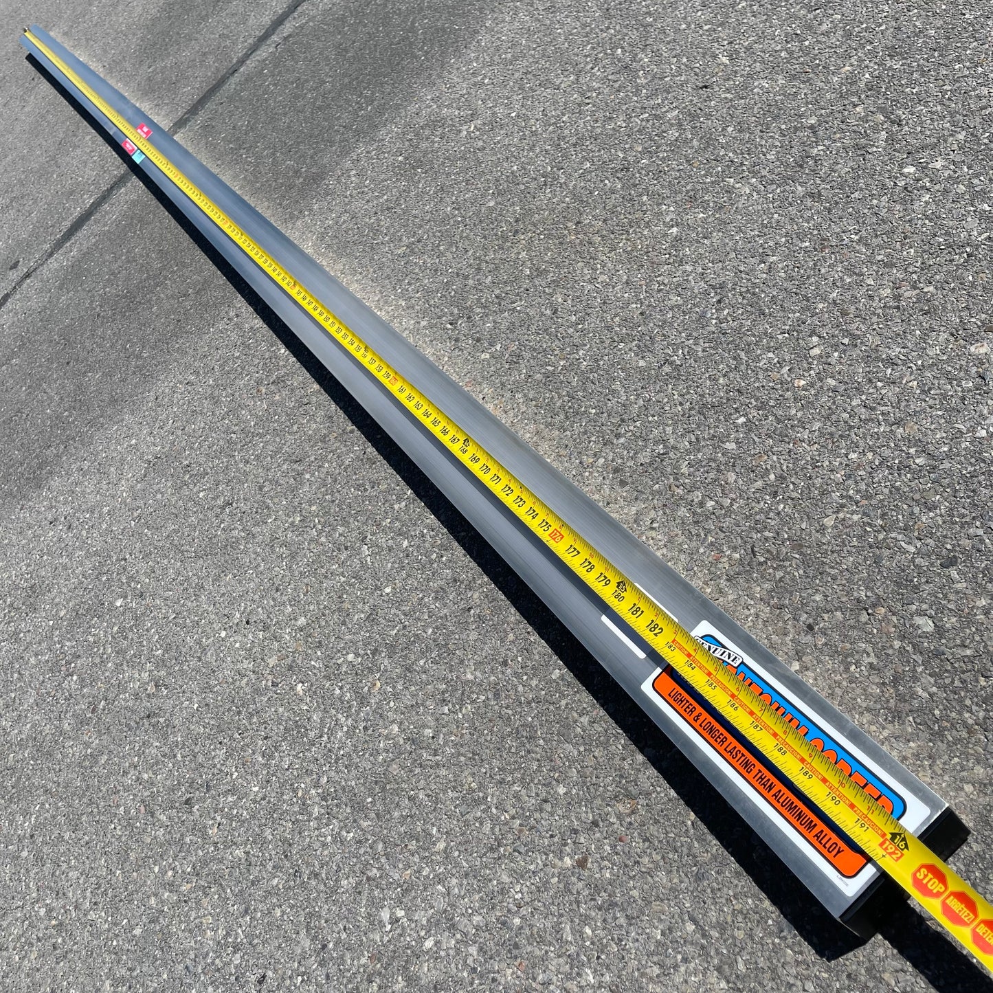Z@ KRAFT TOOL CO. 16ft Magnesium Screed 192"x2"x4" CC416