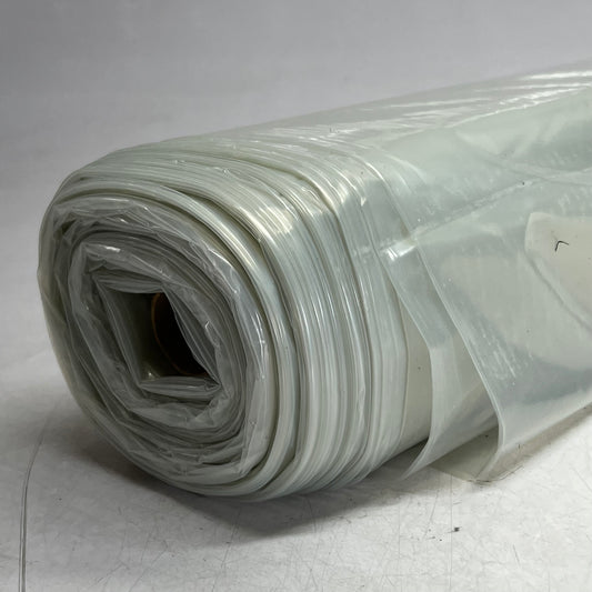 HUSKY Clear Polyethylene Sheeting Sz 12' x 100' CF0412C