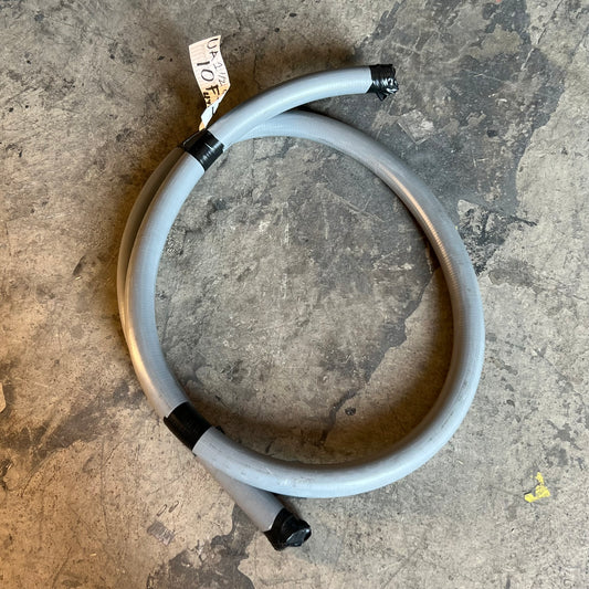 GRAYBAR ELECTRIC Flexible Liquid Tight Electrical Conduit Sz 10 ft x 1-1/2 Grey 4403