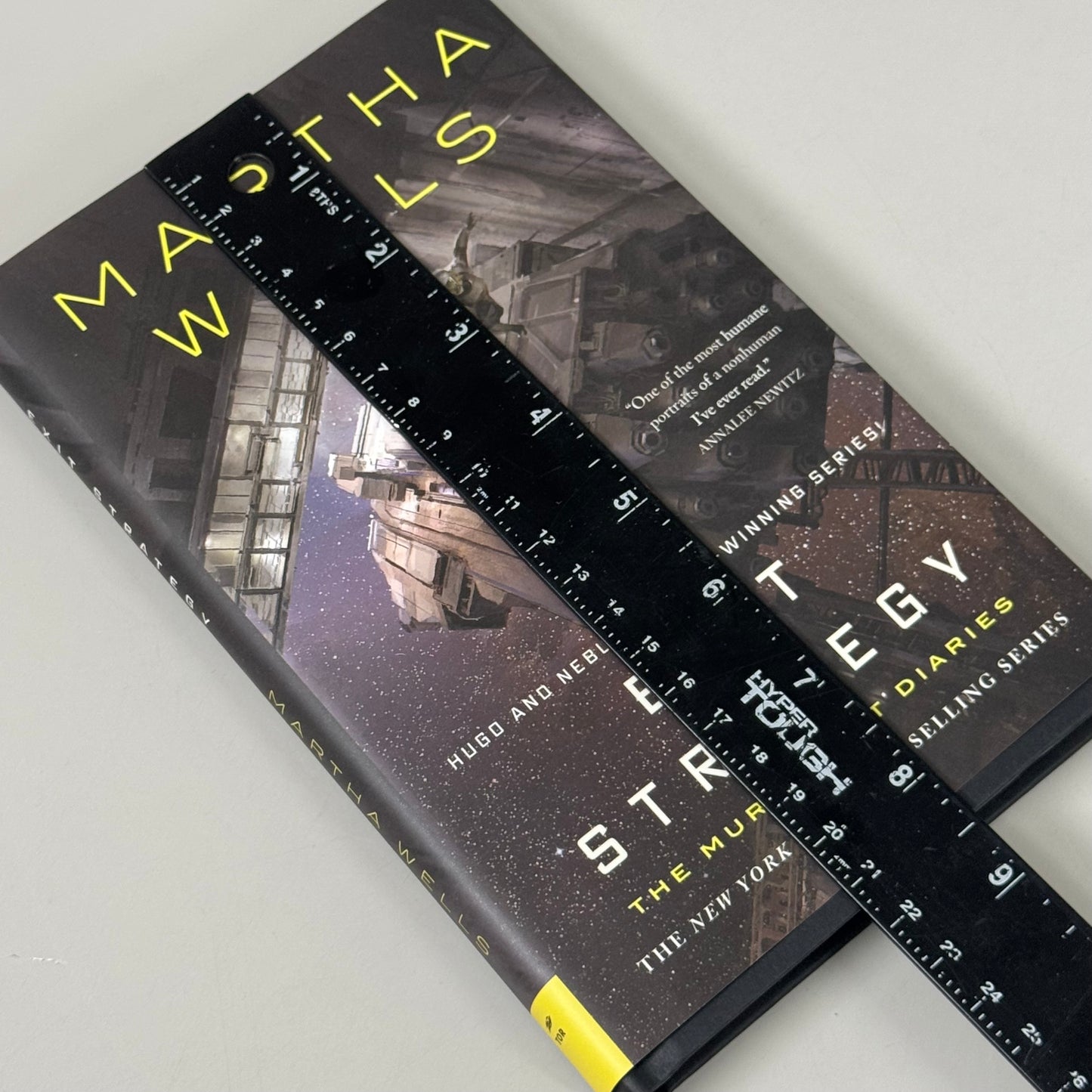 EXIT STRATEGY The Murderbot Diaries by Martha Wells Hardcover Book